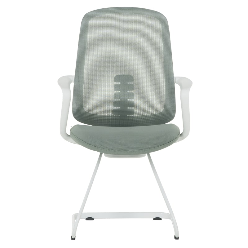 Посетителски офис стол Carmen 7663 зелен